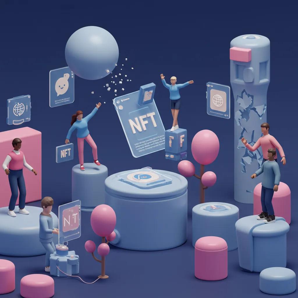 Users interacting with gamified decentralized applications enhancing engagement